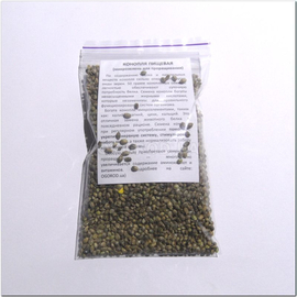 Семена конопли пищевой, ТМ OGOROD - 100 грамм
