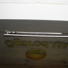 Шампур из нержавеющей стали(70 см), ТМ OGOROD - 1 штука