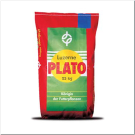Семена люцерны «Plato» в оболочке / Medicago, ТМ Feldsaaten Freudenberger - 25 кг (мешок)