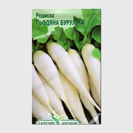 УЦЕНКА - Семена редиса «Ледяная сосулька», ТМ «Елітсортнасіння» - 3 грамма