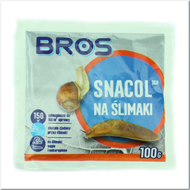 Фото «Bros snacol от слизней» - моллюскоцид, ТМ Bros Sp.j. - 100 грамм