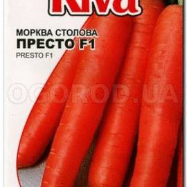 Семена моркови столовой «ПРЕСТО» F1, ТМ Vilmorin - 0,5 грамма