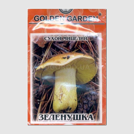 Сухой мицелий гриба «Зеленушка», ТМ Golden Garden - 10 грамм