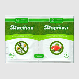 УЦЕНКА - «Мастак+Мортал» - гербицид , ТМ «УКРАВІТ» - 3,5 + 10 мл