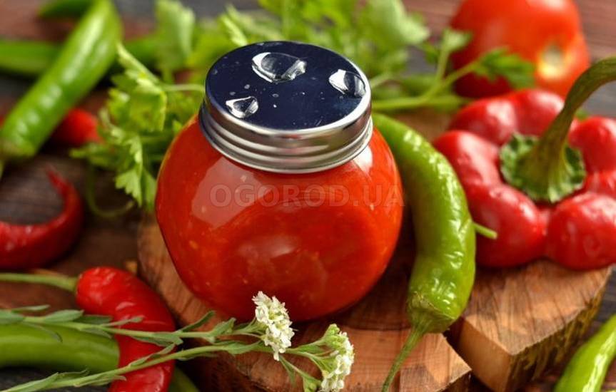 Домашний томатный кетчуп чили