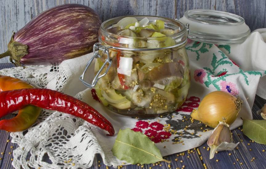 Закуска «Баклажаны как грибы»