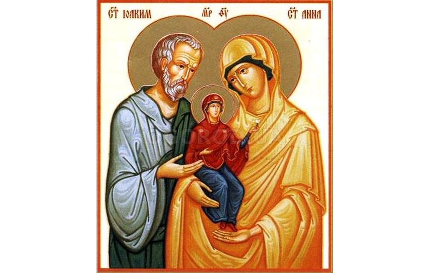 Праведным Богоотцам Иоакиму и Анне, родителям Пресвятой Марии