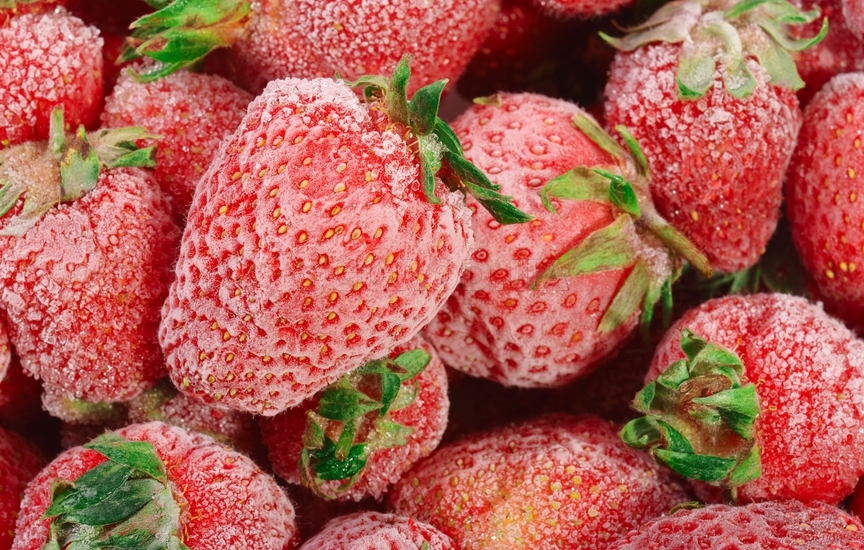 Заморозка целых ягод без сахара