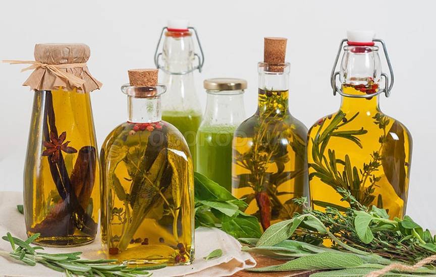 Оливковое масло с травами: рецепт
