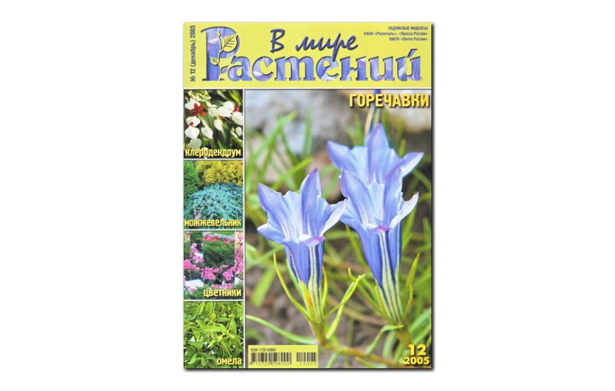 №12(2005) - Журнал - «В мире растений»