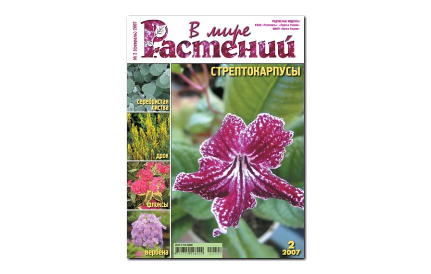 №2(2007) - Журнал - «В мире растений»