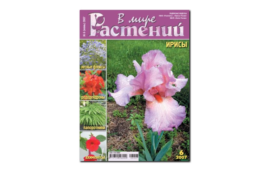 №6(2007) - Журнал - «В мире растений»