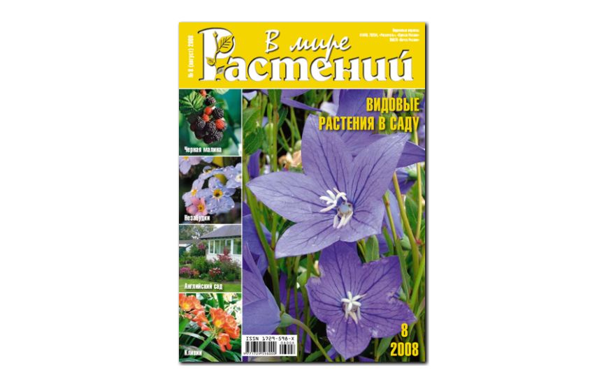№8(2008) - Журнал - «В мире растений»