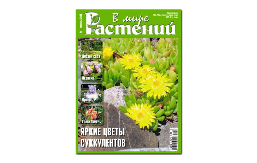 №11(2008) - Журнал - «В мире растений»