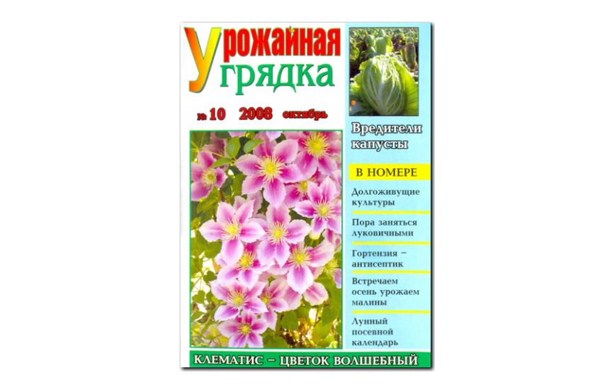 №10(2008) - Журнал «Урожайная грядка»