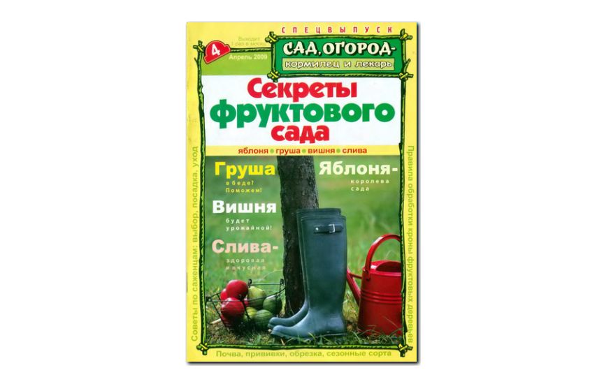 №04(2009) - Журнал «Сад, огород - кормилец и лекарь», св