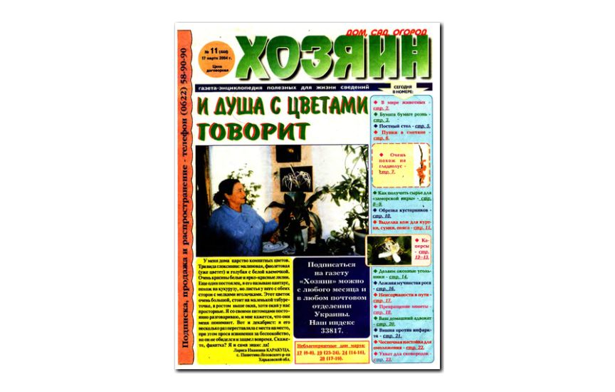 №11(2004) - Газета «Хозяин»