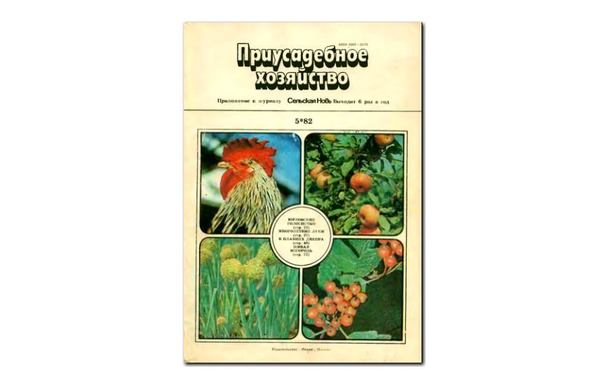 №05(1982) - Журнал «Приусадебное хозяйство»