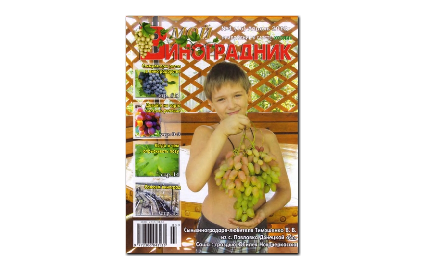 №04(2013) - Журнал «Мой виноградник»
