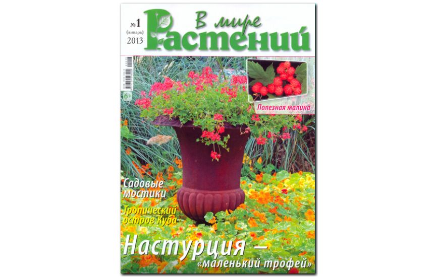 №01(2013) - Журнал «В мире растений»