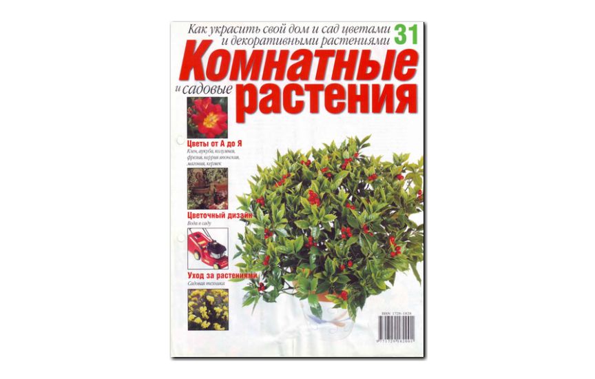 №31(2008) - Журнал «Комнатные и садовые растения»
