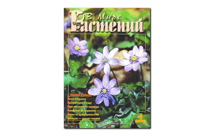 №4(2000) - Журнал - «В мире растений»