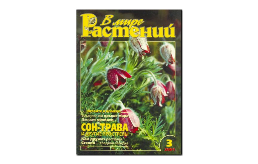 №3(2001) - Журнал - «В мире растений»