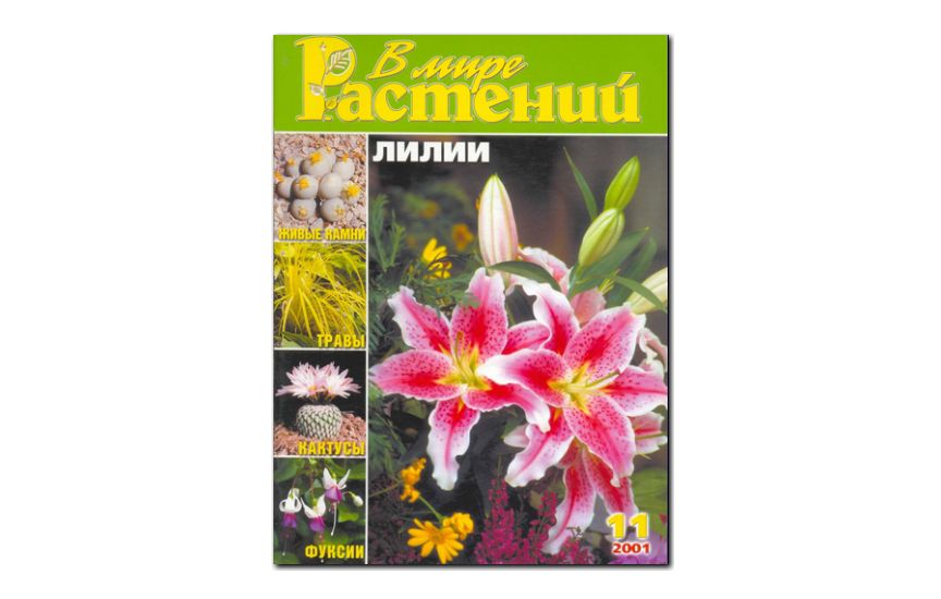 №11(2001) - Журнал - «В мире растений»