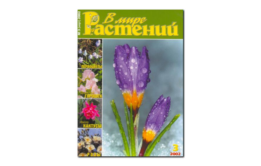 №3(2002) - Журнал - «В мире растений»