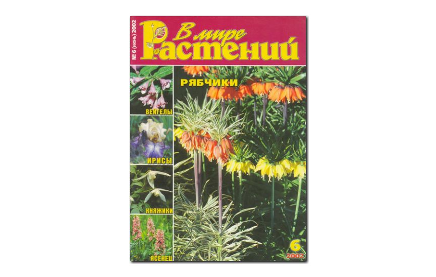 №6(2002) - Журнал - «В мире растений»