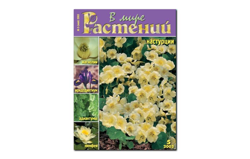 №5(2003) - Журнал - «В мире растений»