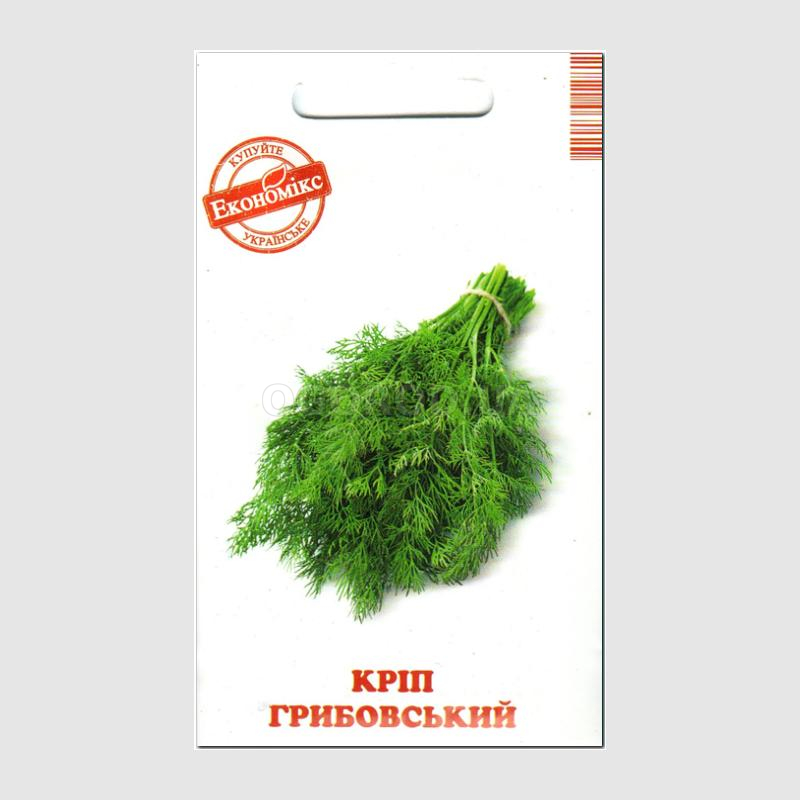 Кликните для увеличения изображения Семена укропа «Грибовский», ТМ «СЕМЕНА УКРАИНЫ» - 3 грамма