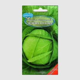 Семена капусты белокочанной «Зеленая голова» F1, ТМ Nong Woo Bio - 30 семян