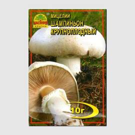 Мицелий гриба «Шампиньон крупноплодный», ТМ «НАСІННЯ КРАЇНИ» - 10 грамм
