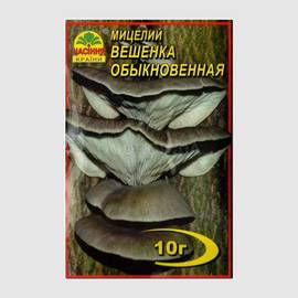 Мицелий гриба «Вешенка обыкновенная» / Pleurotus ostreatus, ТМ «НАСІННЯ КРАЇНИ» - 10 грамм