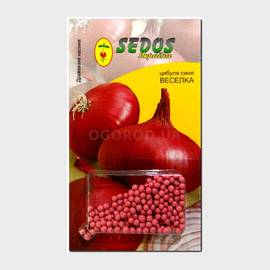 Семена лука репчатого «Веселка» дражированные, ТМ SEDOS - 200 семян