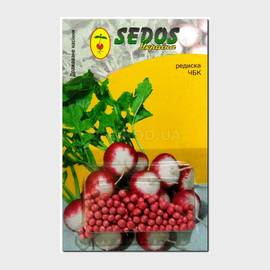 Семена редиса «Красный с белым кончиком» дражированные, ТМ SEDOS - 100 семян
