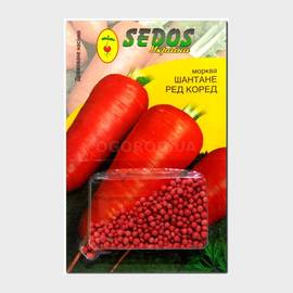 Семена моркови «Шантане Рэд Корэд» дражированные, ТМ SEDOS - 400 семян