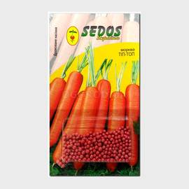 Семена моркови «Тип-Топ» дражированные, ТМ SEDOS - 400 семян