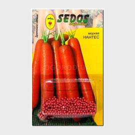 Семена моркови «Нантес» дражированные, ТМ SEDOS - 400 семян