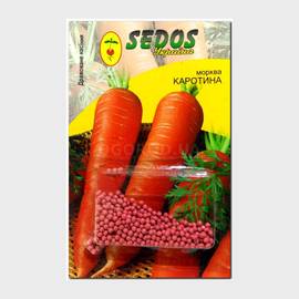 Семена моркови «Каротина» дражированные, ТМ SEDOS - 400 семян