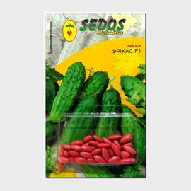 Семена огурца «Фрикас» F1 дражированные, ТМ SEDOS - 50 семян