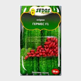 Семена огурца «Гермес» F1 дражированные, ТМ SEDOS - 50 семян