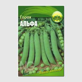 Семена гороха «Альфа», ТМ OGOROD - 10 грамм (ОПТ - 10 пакетов)