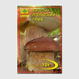 Мицелий гриба «Польский» / Boletus badius, ТМ «НАСІННЯ КРАЇНИ» - 10 грамм