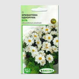 Семена хризантемы белой, ТМ «ВАССМА» - 0,2 грамма