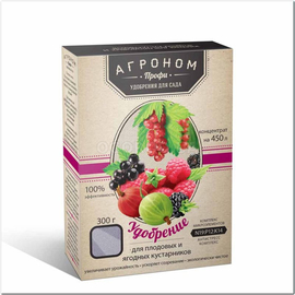 Удобрение для плодово-ягодных кустарников, ТМ «Агроном Профи» - 300 грамм
