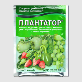 «Плантатор - рост плодов» - комплексное удобрение, ТМ «Караван» - 25 грамм
