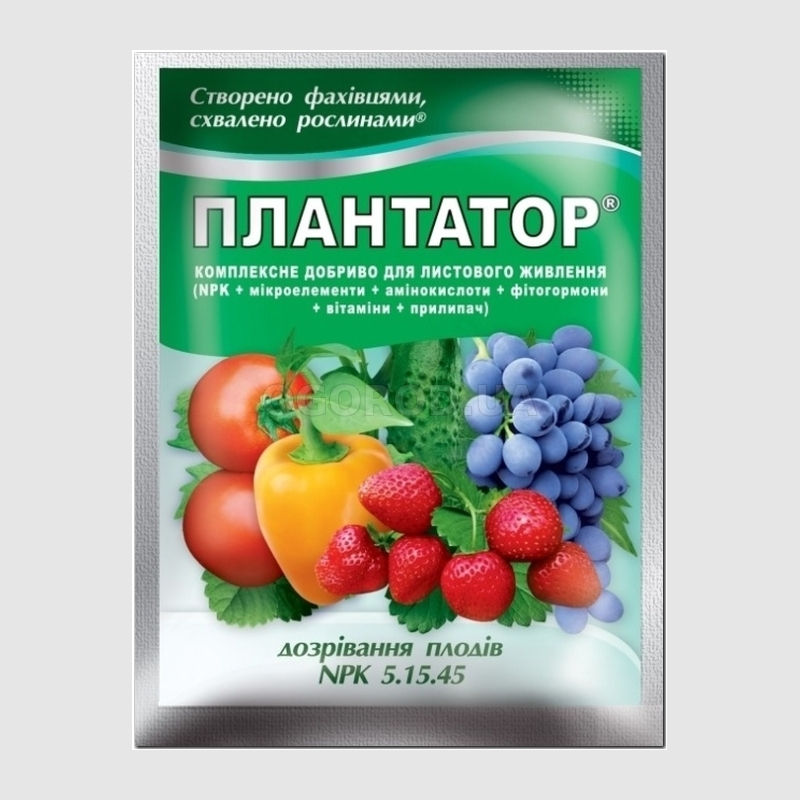«Плантатор - созревание плодов» - комплексное удобрение, ТМ «Караван ...