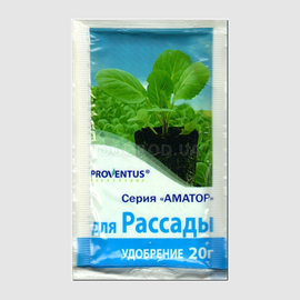 Удобрение для рассады, ТМ PROVENTUS Fertilizer - 20 грамм